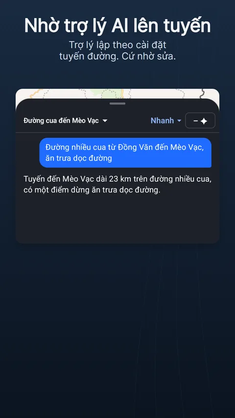Trợ lý tuyến AI: một yêu cầu, câu trả lời với các chip thay đổi và chi phí tính bằng tín dụng